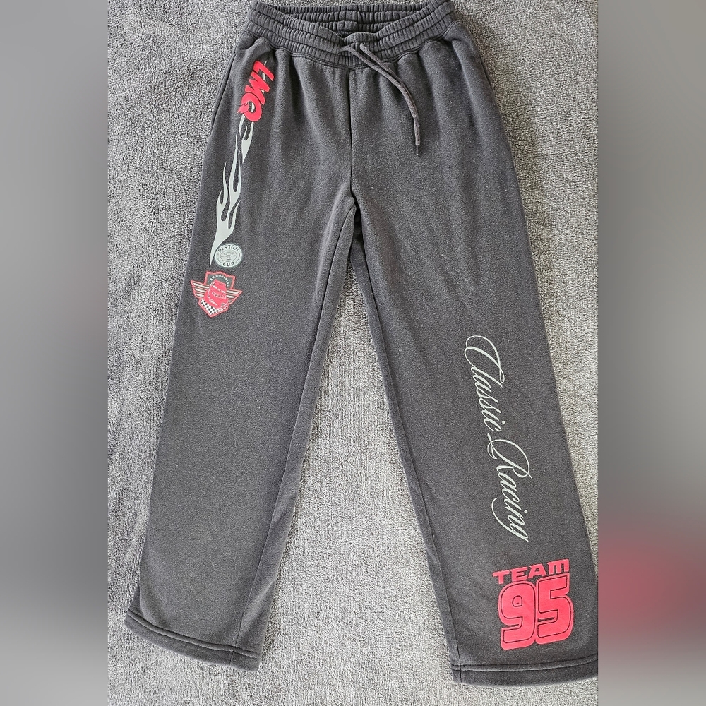 Disney Pixar Cars sweatpants, women's size XS, Lighting McQueen